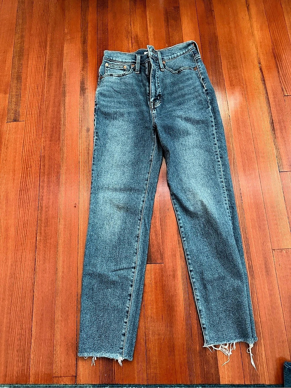 Madewell 10" High-Rise Skinny Crop Jeans Blue Waist 26